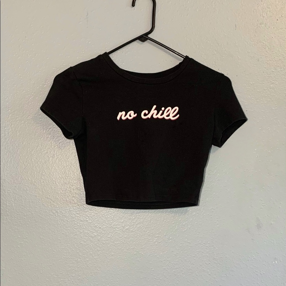 Forever 21 no chill Crop top